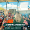 Grupo Raio de Luz celebra aniversariantes do mês com forró