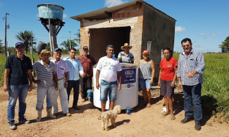 Prefeitura faz entrega de tanque de resfriamento para produtores do assentamento São Benedito