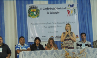 Araputanga realizou 3ª Conferência Municipal da Educação