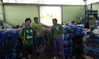 Prefeitura de Araputanga realiza o 5° Carregamento de Materiais Recicláveis