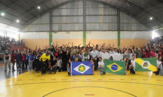 Fase Municipal dos Jogos Escolares da Juventude foi realizada em Araputanga