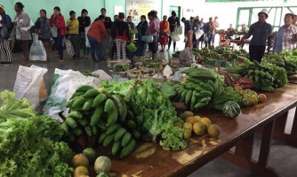 Mais de dois mil quilos de alimentos são distribuídos às famílias carentes de Araputanga