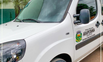 Prefeitura Municipal de Araputanga entrega novo veículo para Secretaria de Saúde de Araputanga.