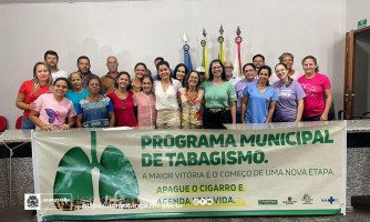 Prefeitura de Araputanga oferece Programa de Controle do Tabagismo.