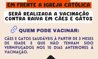 Atenção Cachoeirinha: Vacinação Antirrábica para Cães e Gatos