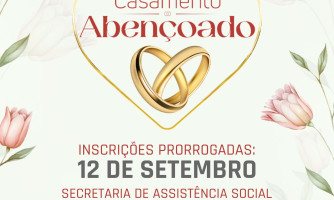 Casamento Abençoado: Inscrições Prorrogadas