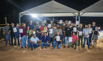 ENTREGA DOS LOTES DO PARQUE INDUSTRIAL