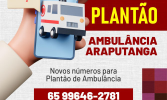 PLANTÃO 24H - AMBULÂNCIA