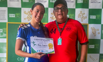 ATLETA DE HANDEBOL DE ARAPUTANGA É DESTAQUE NA COPA MATO GROSSO