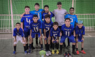 FUTSAL INFANTIL CONQUISTA MEDALHAS
