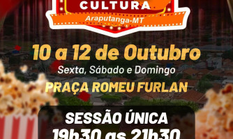 CINE CULTURA EM ARAPUTANGA