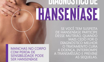 MUTIRÃO DE BUSCA E DIAGNÓSTICO DA HANSENÍASE