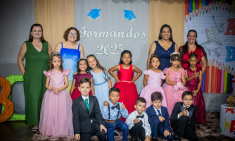 FORMATURA PRÉ II - Escola Cleusa Braga Hortêncio
