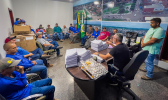 REUNIÃO ADMINISTRATIVA COM A SECRETARIA DE OBRAS E INFRAESTRUTURA