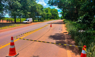 ATENÇÃO NA MT-248 EM FRENTE A FAZENDA TARUMÃ