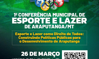 1ª CONFERÊNCIA MUNICIPAL DE ESPORTE E LAZER