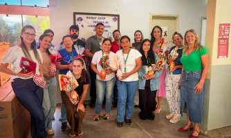 PÁSCOA NA SECRETARIA DE SAÚDE