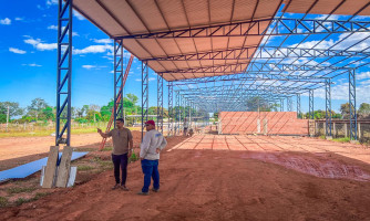 SEDE DA SECRETARIA DE OBRAS A TODO VAPOR