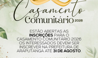 CASAMENTO COMUNITÁRIO 2026
