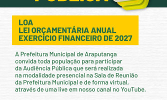 AUDIÊNCIA PÚBLICA - LOA 2027