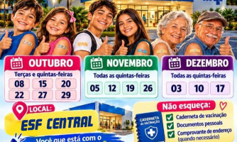 VACINAÇÃO | Horário Extendido