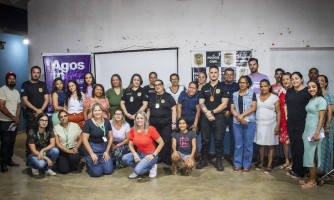 Agosto Lilás: Prefeitura de Araputanga Realiza Ação de Conscientização na Comunidade das Botas