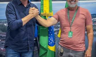 Araputanga recebe presidente da AMM em encontro para fortalecer a gestão municipal