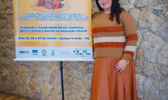 Araputanga se destaca no Seminário Regional do Projeto LEEI com práticas inovadoras na Educação Infantil