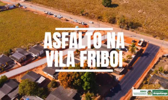 Asfalto Chega à Vila Friboi e Transforma a Comunidade