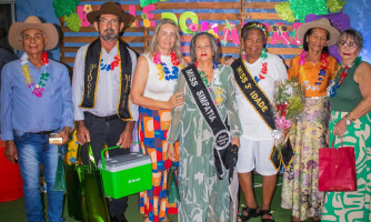 Baile do Havaí da 3ª Idade reúne música, dança e desfile da Miss e Mister