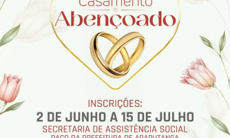Casamento Abençoado: Inscrições Abertas para Casais em Araputanga!