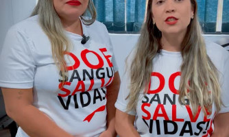Doe Sangue, Doe Vida — Hemocentro de Cáceres em Araputanga (7 a 9 de outubro)