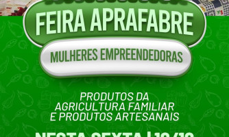 Feira APRAFABRE — Mulheres Empreendedoras: 10/10, a partir das 12h na Praça Romeu Furlan