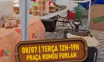 Feira da APRAFABRE e Mulheres Empreendedoras: Produtos Frescos e Artesanais na Praça Romeu Furlan