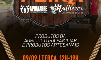 Grande Feira da Aprafabre e Mulheres Empreendedoras movimenta Araputanga na próxima terça-feira
