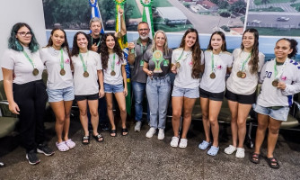 Handebol Sub-16 de Araputanga fica em 3º lugar na Copa Mato Grosso 2025
