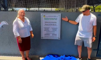 Quadra Jonatas Teixeira Reis reinaugurada: mais esporte, lazer e equipamentos para Araputanga