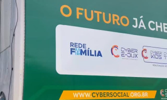 Robótica na Praça: Carreta Estação do Conhecimento atende 120 jovens em Araputanga