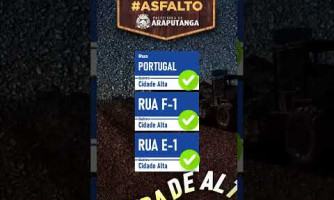 ASFALTO EM ARAPUTANGA