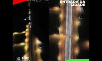 ILUMINAÇÃO DA ENTRADA DA CIDADE