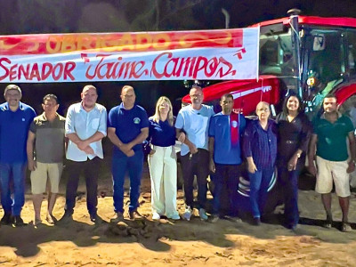 ENTREGA DE EQUIPAMENTOS NA COMUNIDADE SÃO BENEDITO