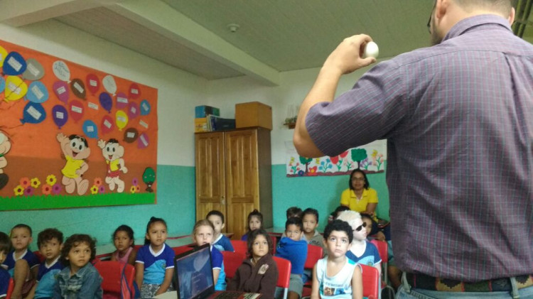 Serviço de Inspeção Municipal realiza palestras na Escola Rodolfo Trechaud Curvo