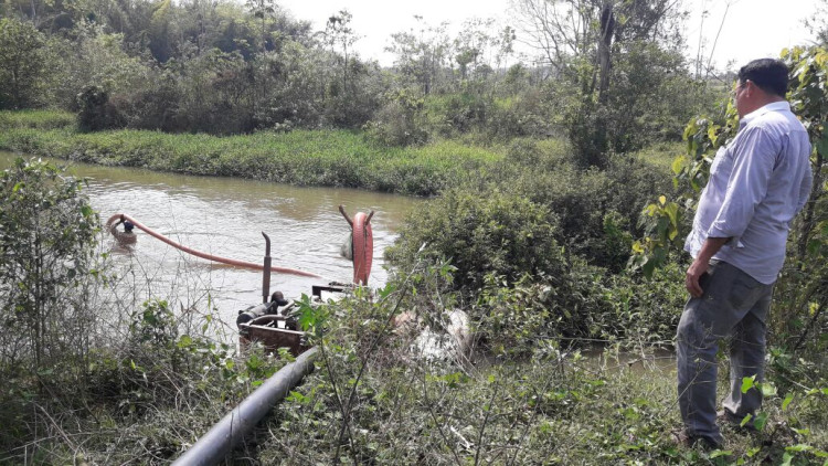 Administracao realiza Investimentos na rede de água de Araputanga