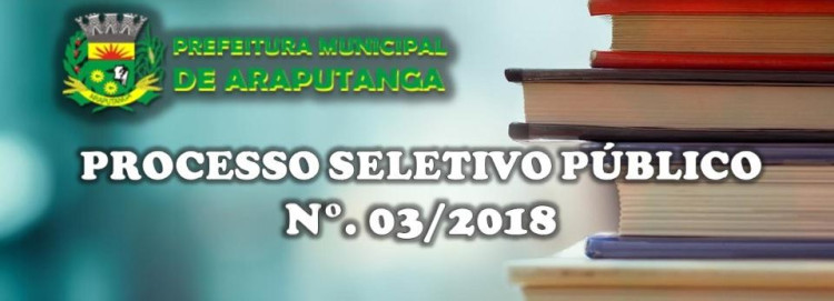 PROCESSO SELETIVO SIMPLIFICADO Nº 03/2018