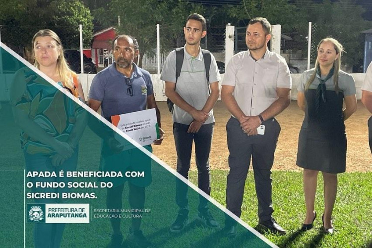 APADA é beneficiada com o fundo social do Sicredi Biomas