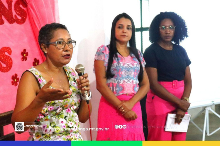 Secretaria Municipal de Assistência Social promove café da tarde e palestra em homenagem ao Dia Internacional da Mulher.