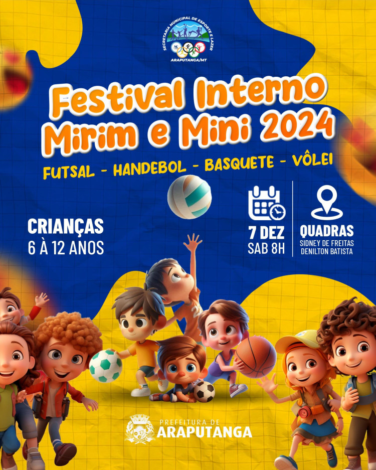 FESTIVAL INTERNO MIRIM E MINI 2024