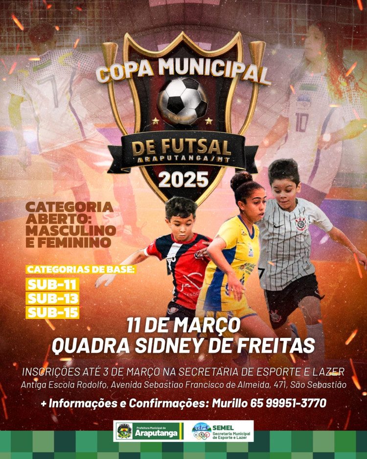 COPA MUNICIPAL DE FUTSAL 2025