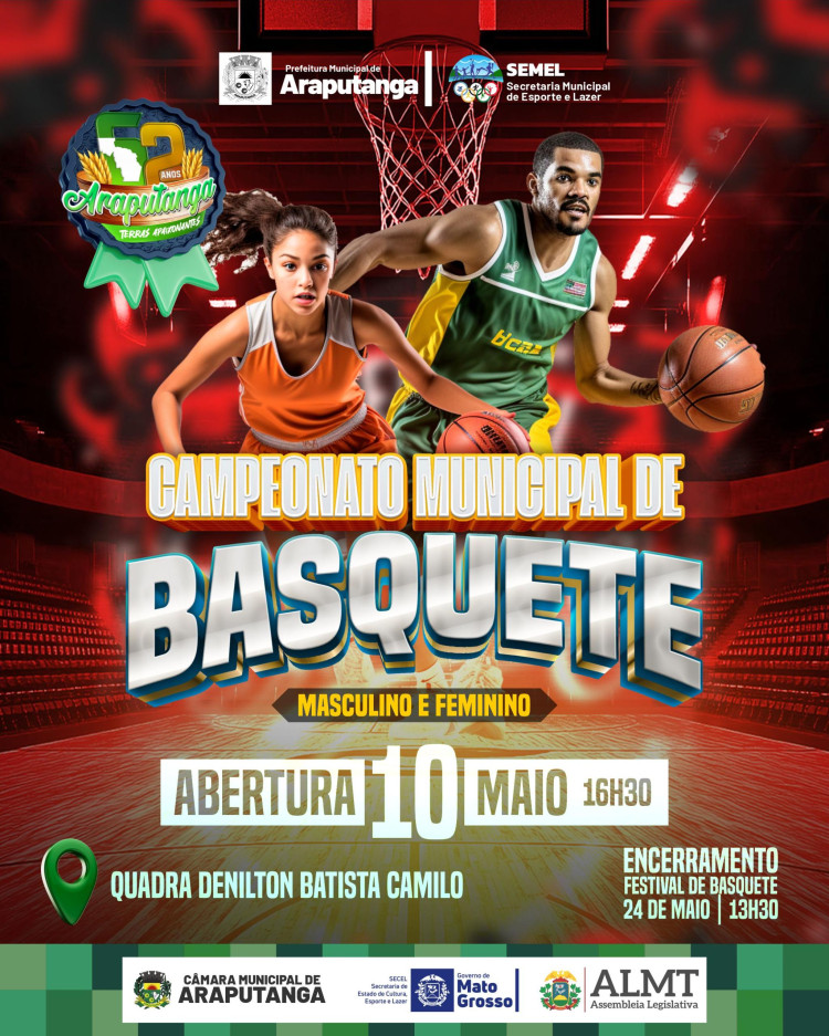 CAMPEONATO MUNICIPAL DE BASQUETE