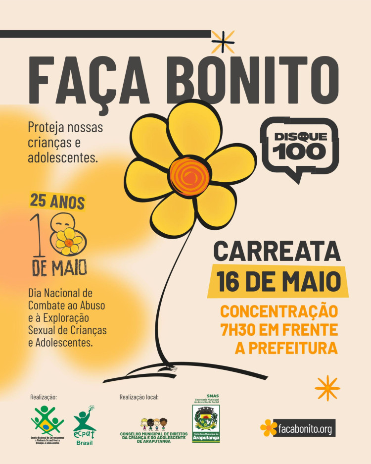 CARREATA CAMPANHA FAÇA BONITO